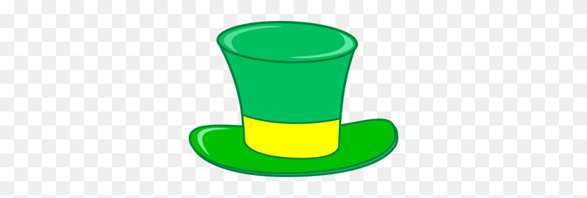 300x224 Green Top Hat Png Clip Arts For Web - Tophat PNG