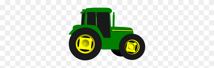 300x208 Зеленый Трактор Png Клипарт Для Интернета - Трактор Png