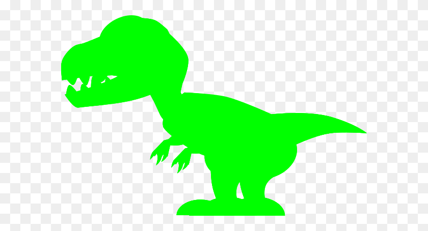 600x394 Green Trex Png Clip Arts For Web - Trex Clipart Black And White