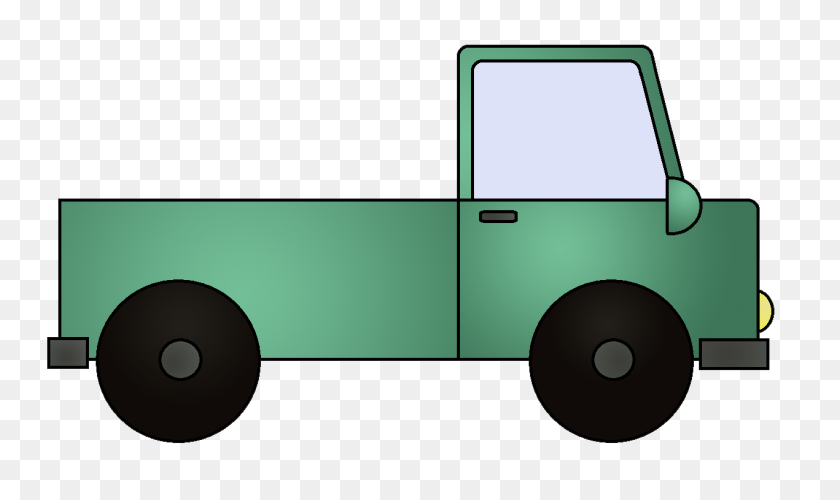 1270x718 Green Truck Cliparts - Moving Truck Clipart Free