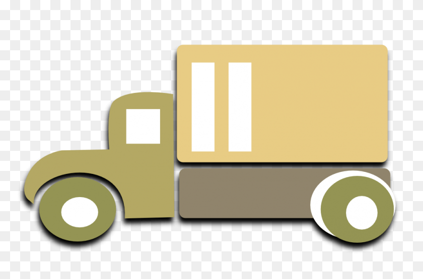 997x633 Green Truck Cliparts - Delivery Truck Clipart