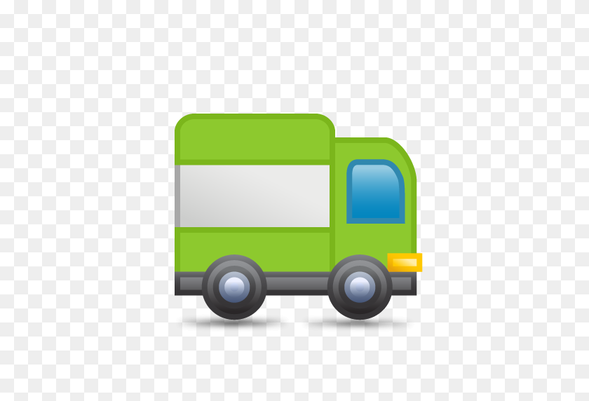 512x512 Green Truck Icon Png - Box Truck PNG