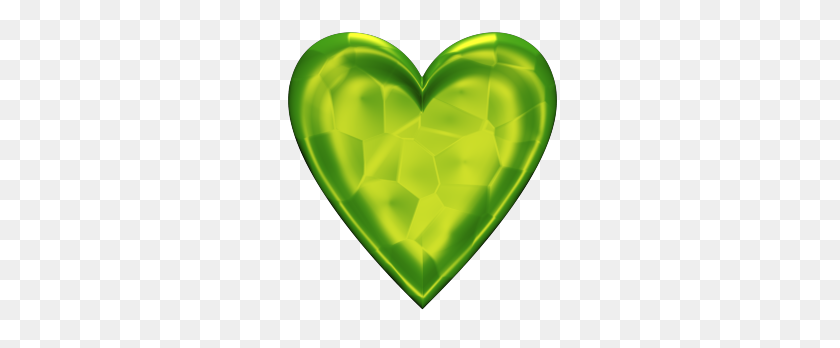 360x288 Зеленые Валентина Сердце Прозрачный Фон - Свадебный Клипарт Прозрачный Фон