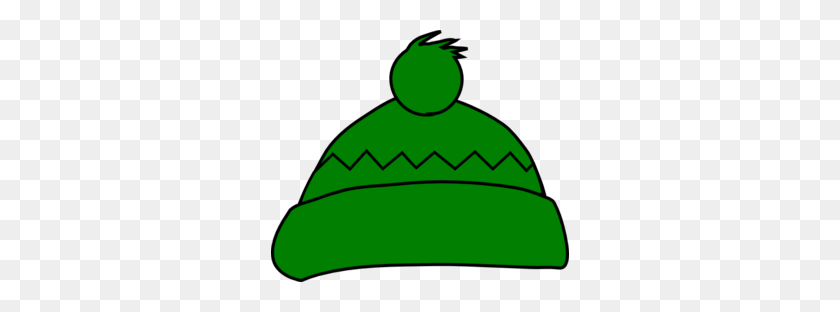 298x252 Green Winter Hat Clip Art - Baseball Hat Clipart