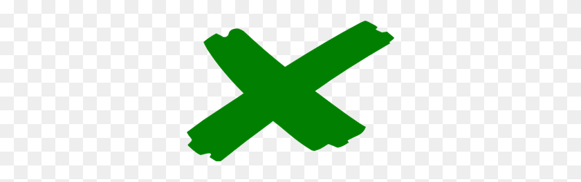 300x204 Green X Marks The Spot Png Clip Arts For Web - X Marks The Spot Clipart