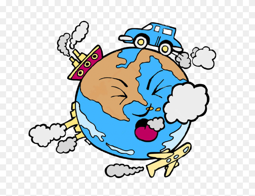 Greenhouse Gases Cliparts - Global Warming Clipart