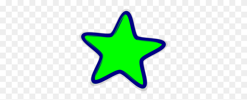 300x282 Greenstar Clip Art - Green Star Clipart