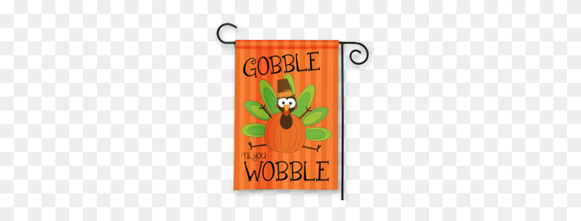 260x260 Greeting Card Clipart - Gobble Til You Wobble Clipart