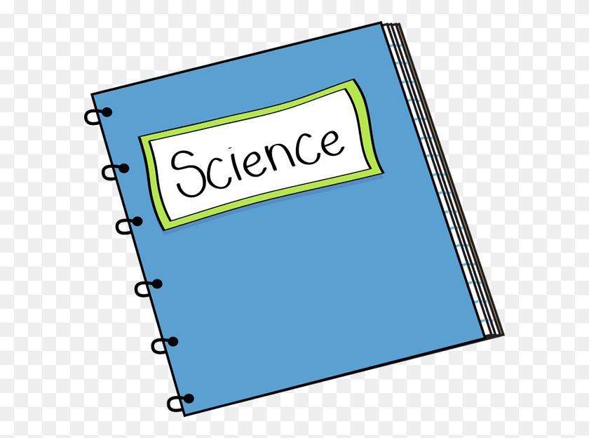 600x564 Gregorski, Jessica School Supplies Needed For Science - Notebook Clipart PNG
