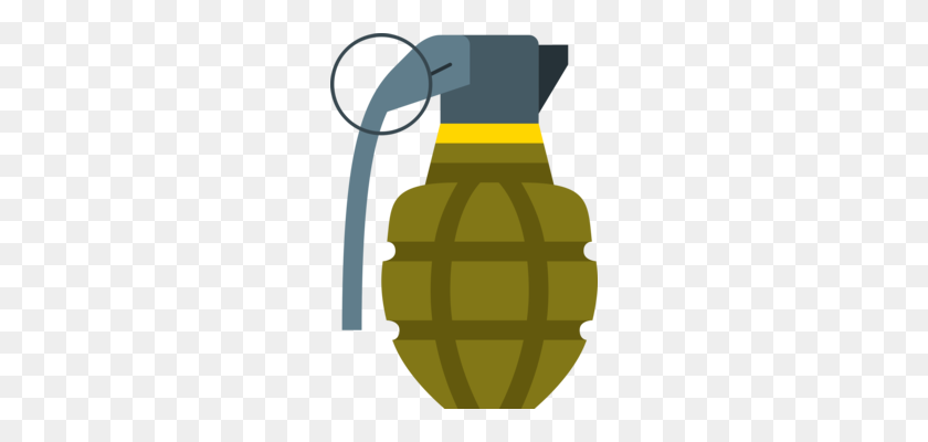 242x340 Grenade Explosive Material Explosion Computer Icons Bomb Free - Grenade Clipart