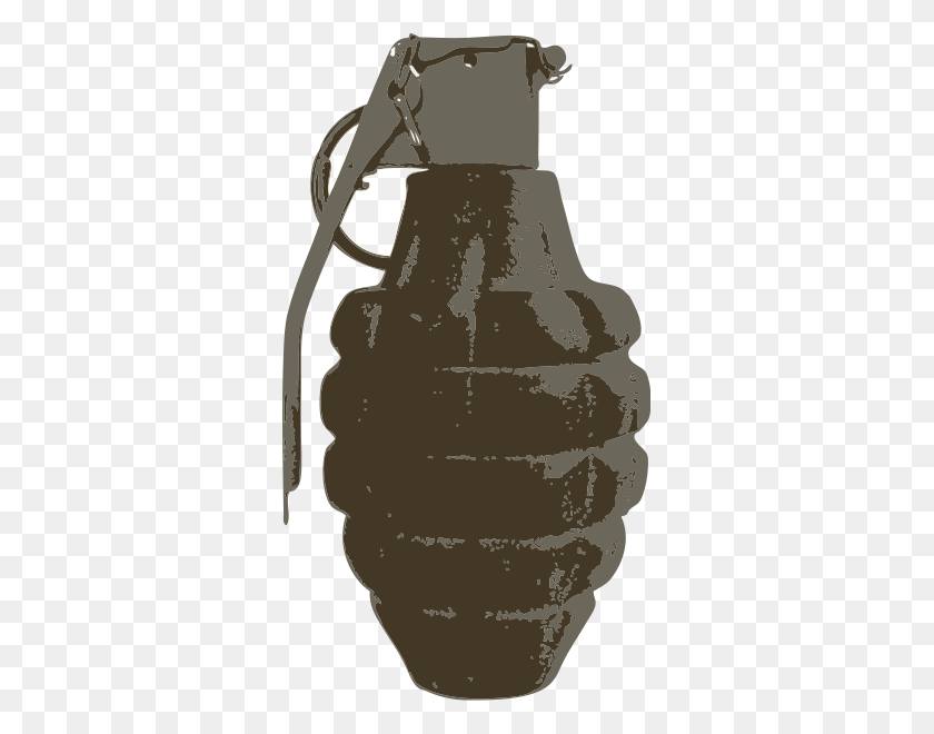 331x600 Grenade Png Clip Arts For Web - Grenade Clipart