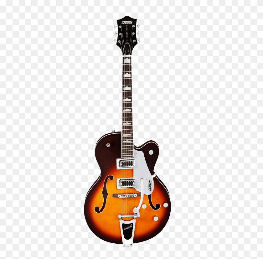 543x767 Gretsch Guitarra Fondo Transparente De La Música De La Imagen - Png Fondo Transparente