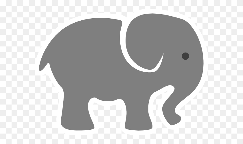 600x436 Grey Baby Elephant Png Clip Arts For Web - Free Baby Elephant Clip Art