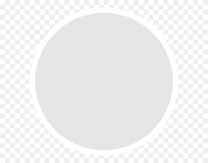 600x600 Grey Circle White Background Clip Art - Grey Circle PNG