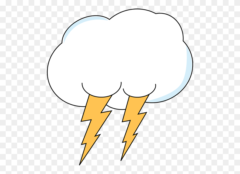 512x550 Grey Clipart Cloud Lightning - Grey Clouds Clipart