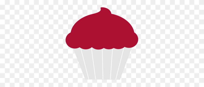 299x297 Grey Clipart Cupcake - Cupcake Outline Clipart