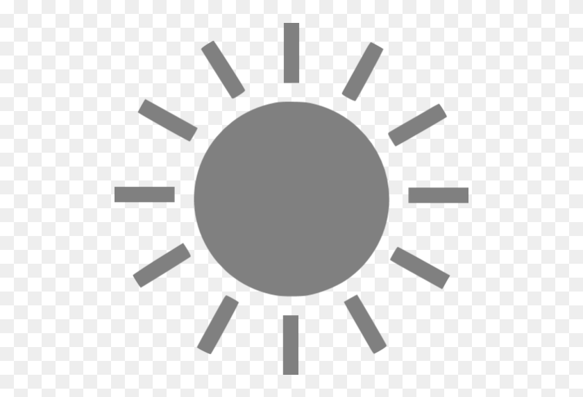 512x512 Grey Clipart Sun - Black Sun Clipart