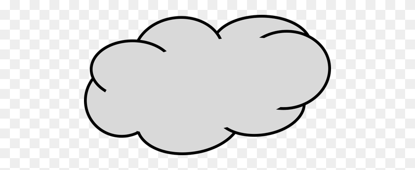 500x284 Grey Cloud Image - Grey Clouds Clipart