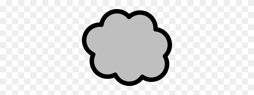 298x255 Grey Clouds Clipart - Stratus Clouds Clipart