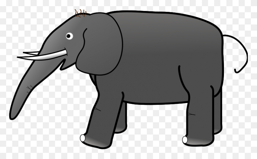 800x472 Grey Elephant Clipart, Explore Pictures - Blue Elephant Clipart