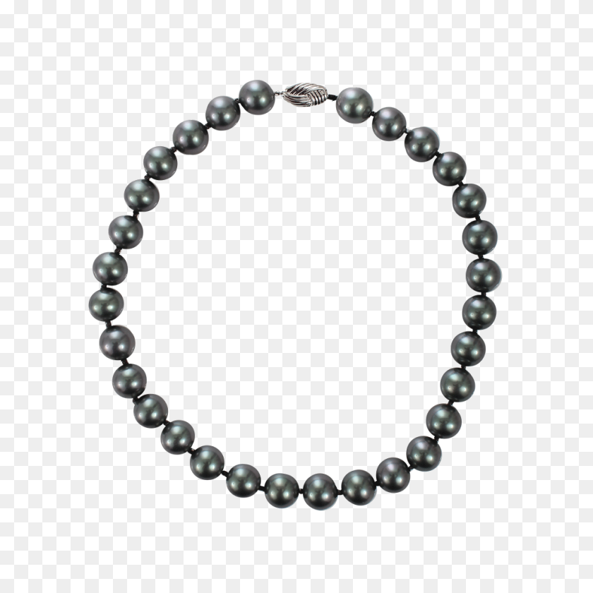 960x960 Collar De Perlas Grises Colecciones De Marissa - Collar De Perlas Png