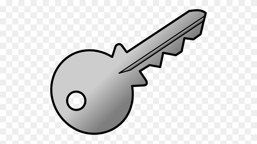 512x411 Серый Заштрихованный Ключ, Клипарт Бесплатно, Белый Дом - Клипарт Не Черно-Белый