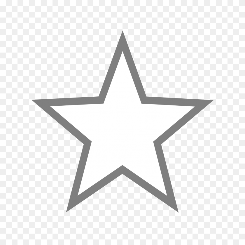 2000x2000 Grey Star Png Image - Star PNG