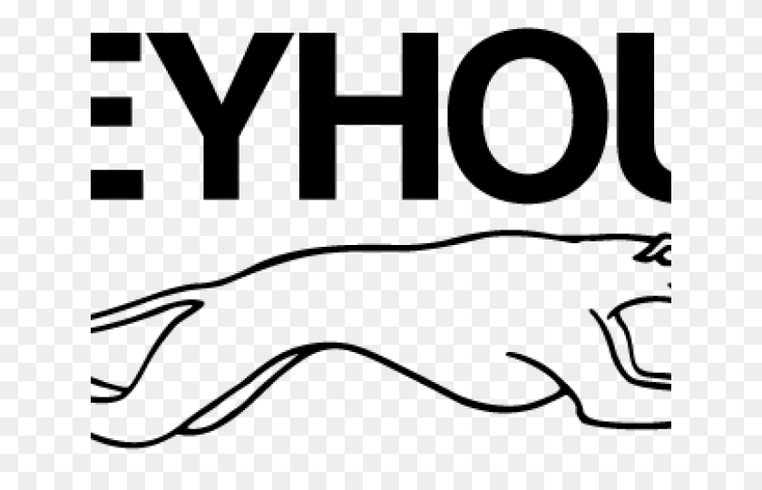 640x480 Greyhound Clipart Logo - Greyhound Clipart