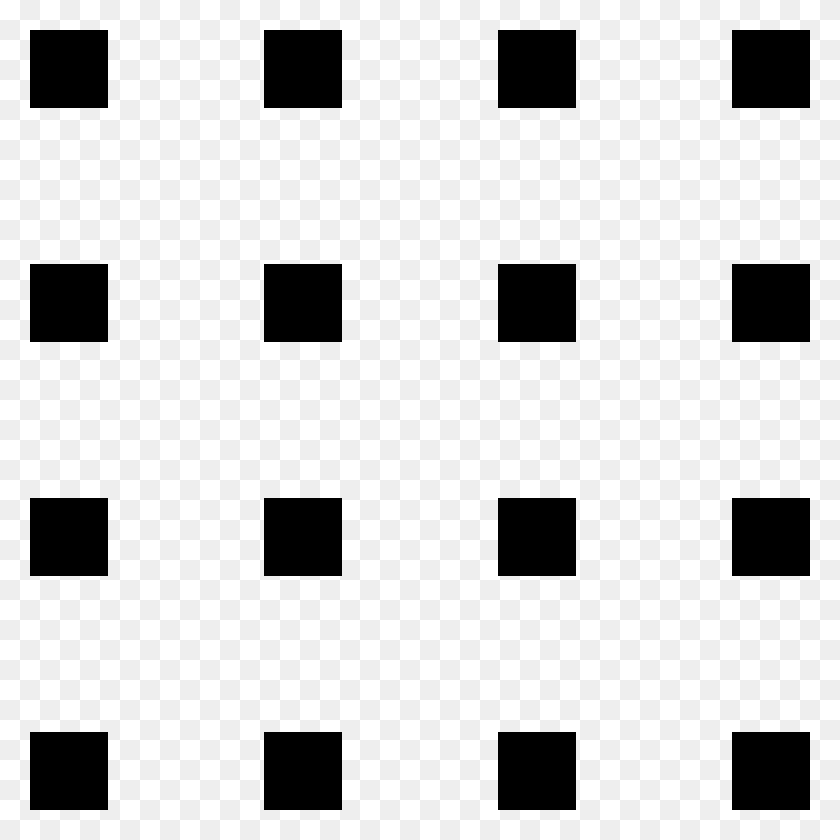 980x980 Grid Dot Png Icon Free Download - Dot Grid PNG
