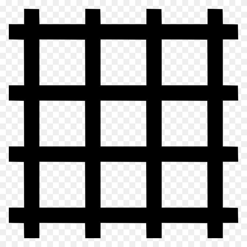 980x980 Grid Line Streamline Layout Outline Png Icon Free Download - Grid Pattern PNG