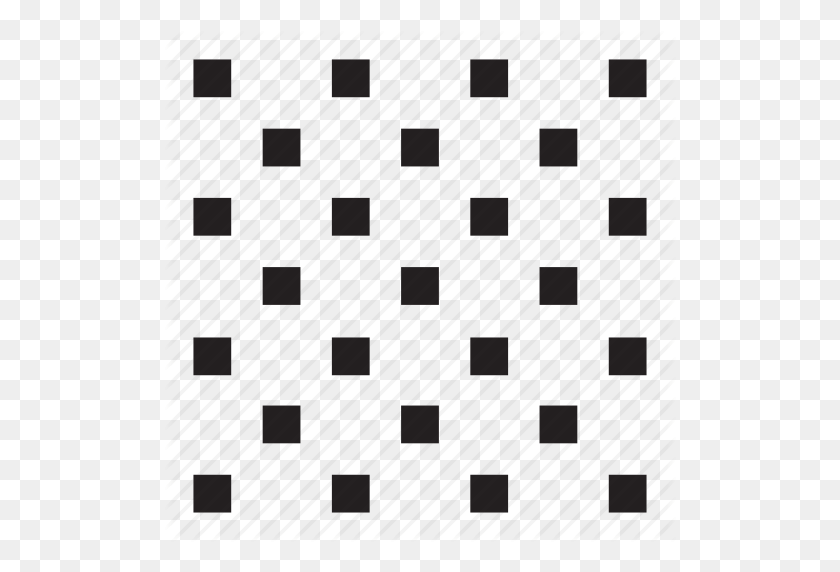 512x512 Grid, Mirror, Pattern, Square Icon - Grid Pattern PNG