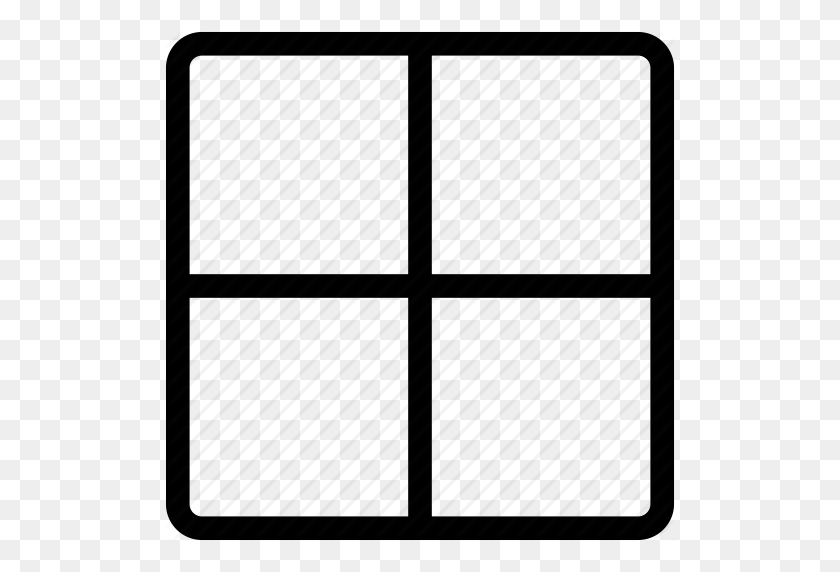 512x512 Grid, Pattern, Tile, Window Icon - Grid Pattern PNG