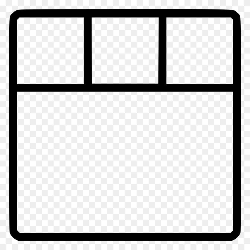 980x982 Grid Png Icon Free Download - White Grid PNG