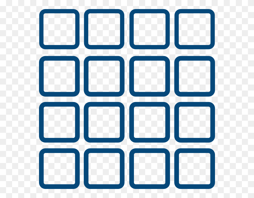 582x596 Grid Win - Grid Clipart