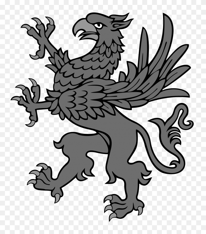 1000x1149 Grifo, The Portuguese Word For Griffin, A Mythical Creature - Bureaucracy Clipart