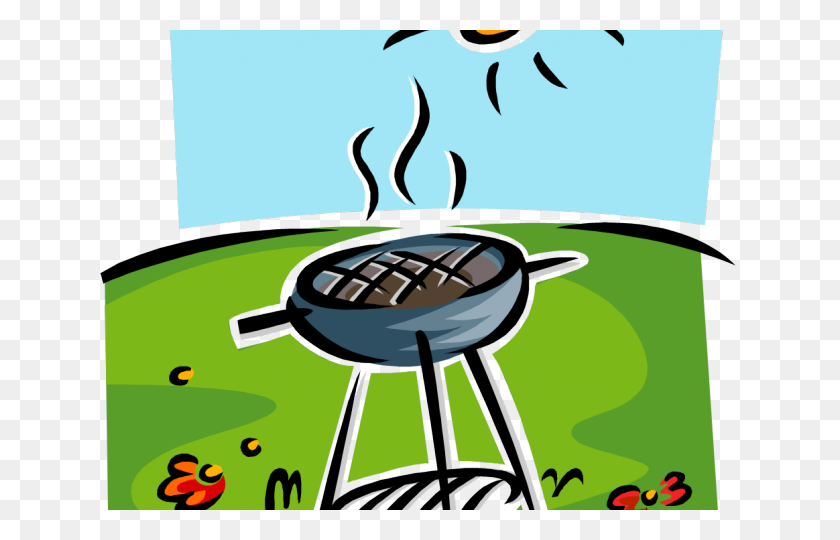 640x480 Grill Clipart - Tailgate Party Clipart