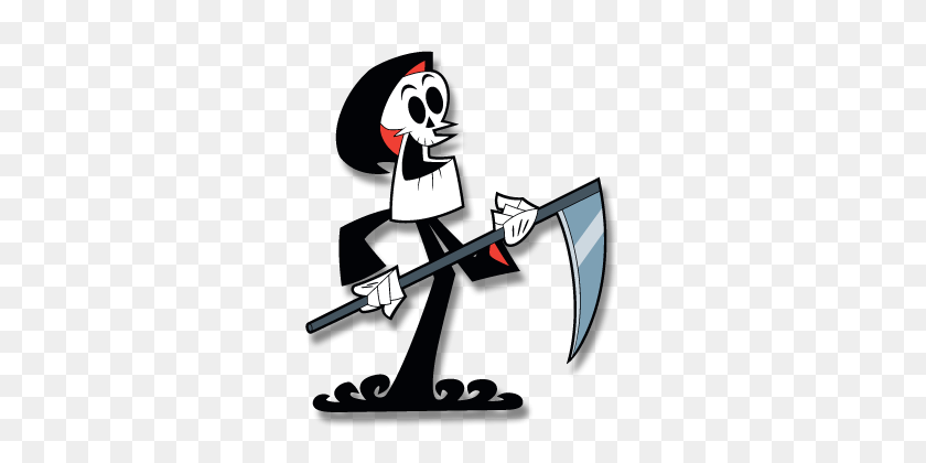 293x360 Grim Reaper Clipart Cartoon Network - Reaper Clipart