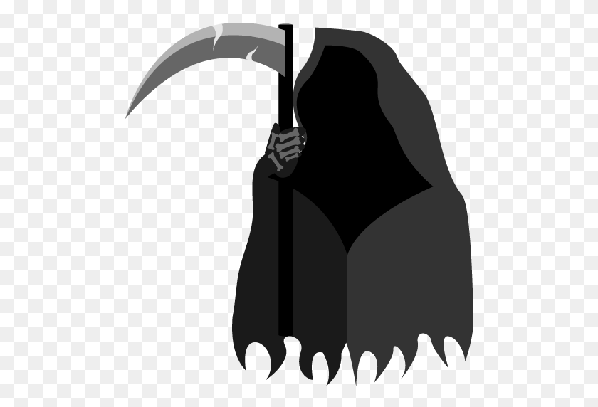 512x512 Imágenes Prediseñadas De Grim Reaper Clipart - Imágenes Prediseñadas De La Muerte Negra