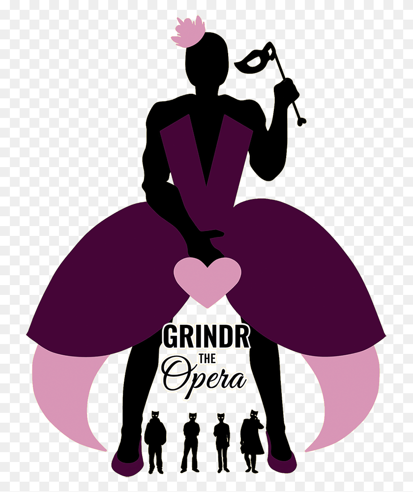 767x941 Grindr The Opera An Unauthorized Parody - Opera Singer Clipart