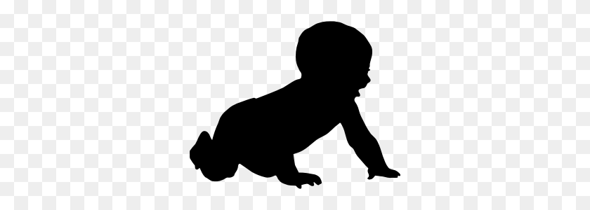 300x240 Gringer Baby Silhouette Matiek - Baby Silhouette PNG