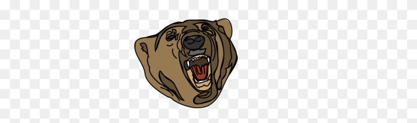 300x189 Grizzly Bear Clip Art For Grizzly Vector Art Design Database - Hibernating Bear Clipart