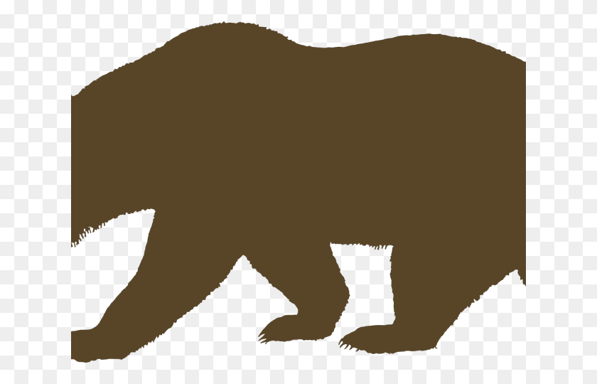 640x480 Grizzly Bear Clipart Icon - Grizzly Clipart