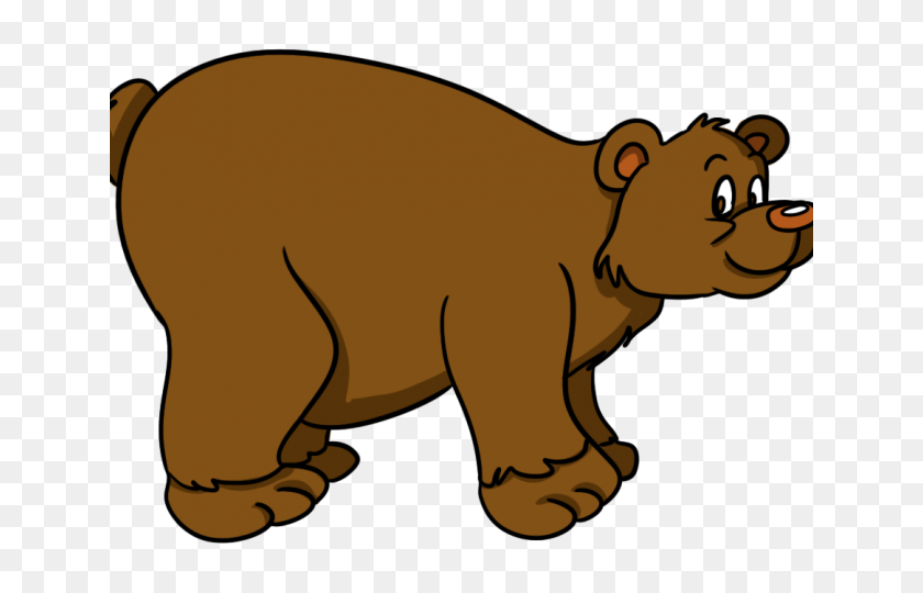 640x480 Гризли Клипарт Стоящий Медведь - Стоящий Медведь Клипарт