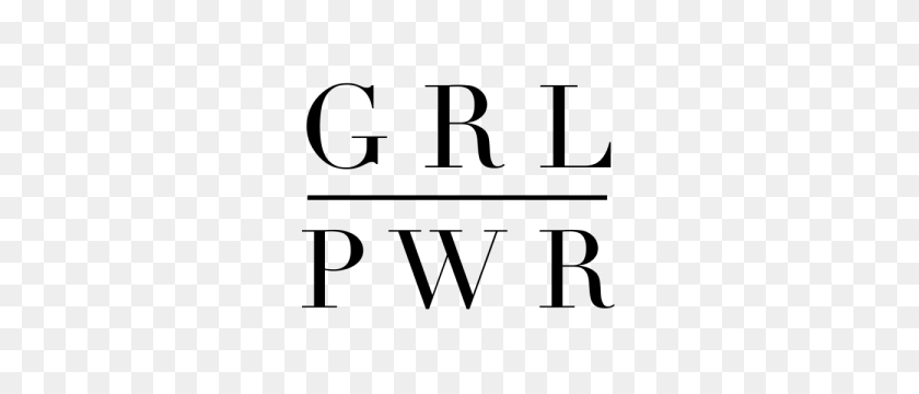 300x300 Grl Pwr Girl Power - Girl Power PNG