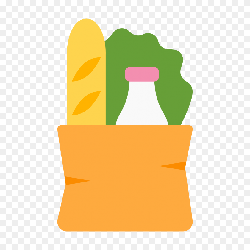 1600x1600 Grocery Bag Icon - Grocery Bag PNG
