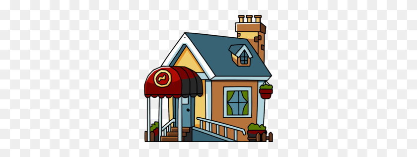 260x256 Grocery Store Building Clipart - Grocery Clipart