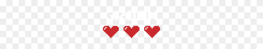 190x98 Groom Pixel Heart - Pixel Heart PNG