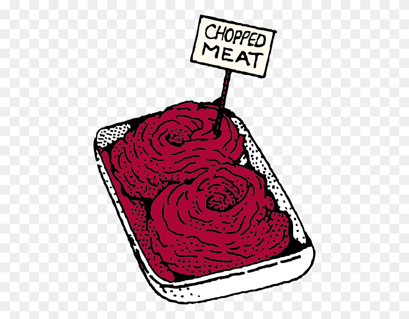 456x596 Ground Sausage Clip Art - Meatloaf Clipart