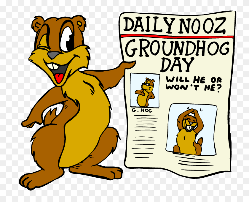 750x620 Groundhog Clipart Punxsutawney Phil - Thank You For Coming Clipart