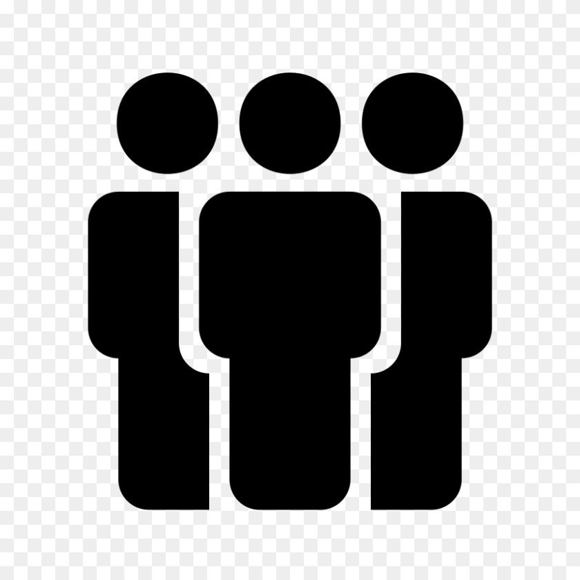 800x800 Group Clipart - People Meeting Clipart